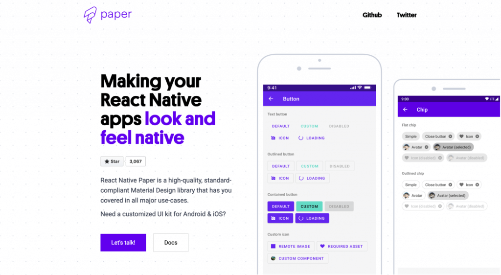 React Native Paper 