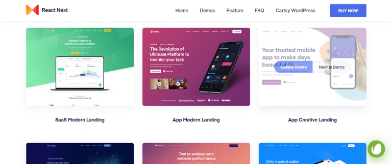 Best React Landing Page Templates in 2022 - UI-Lib's Blog