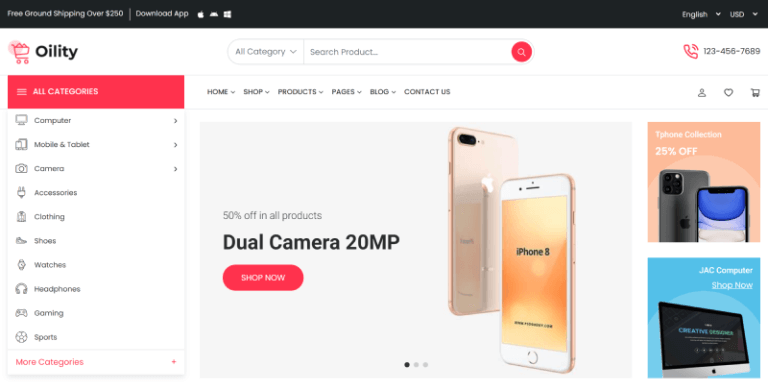 12+ Best React Nextjs Multipurpose eCommerce Templates - UI-Lib's Blog