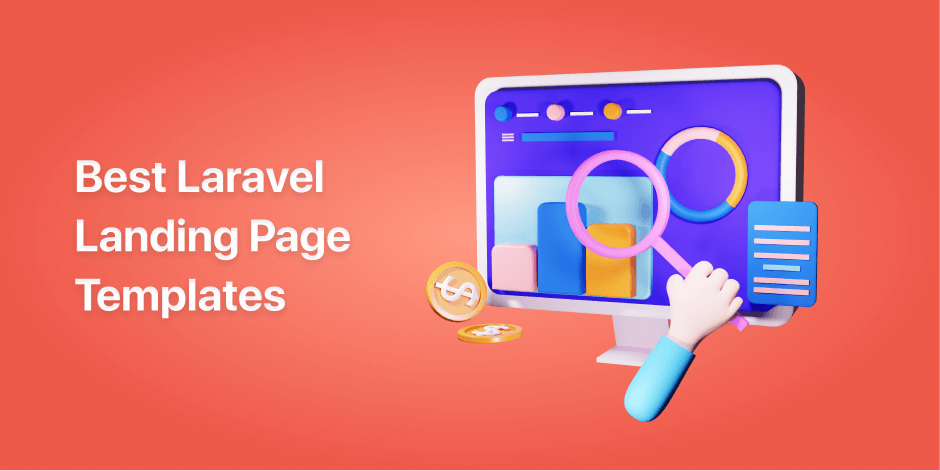 best laravel landing page templates