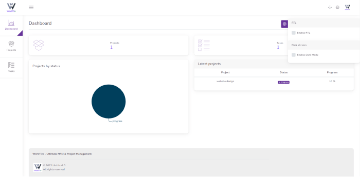 WorkTick HRM and Project Management Software