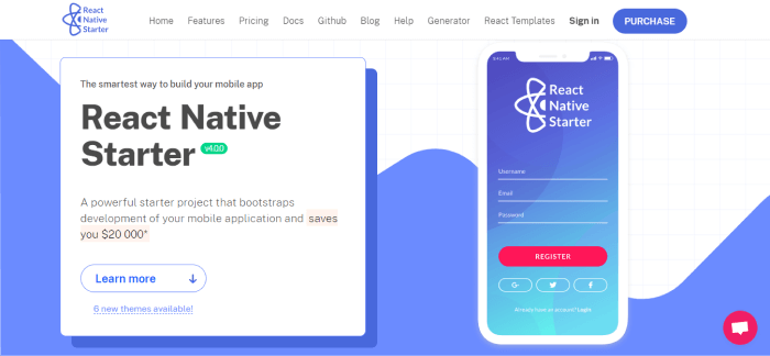 react native starter