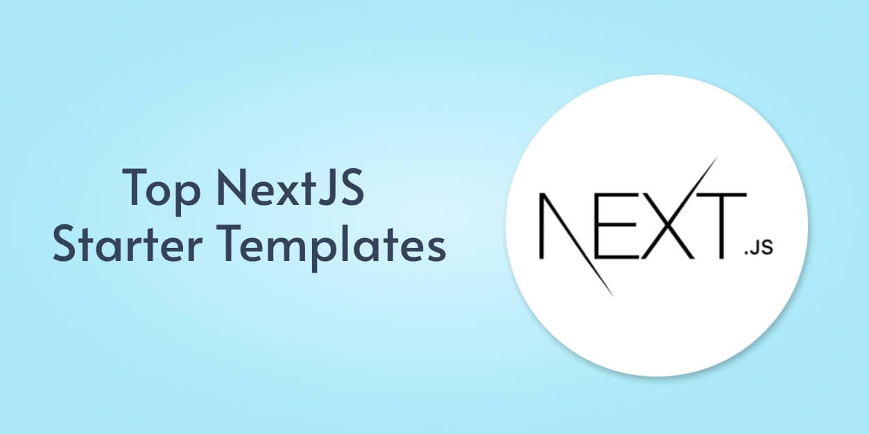 top nextjs starter templates