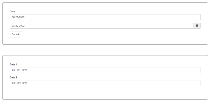 Bootstrap Datepicker Set Current Date By Grealmobile 