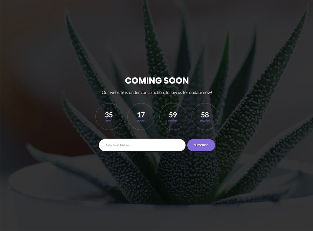 Coming Soon Template by Colorlib V02