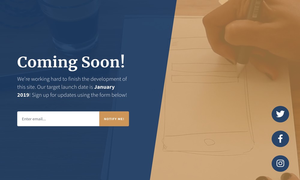 Best Bootstrap templates for coming soon pages