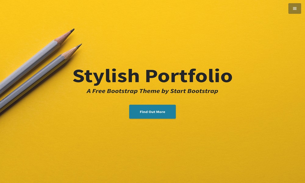 Best Bootstrap and HTML5 templates for stylish portfolios