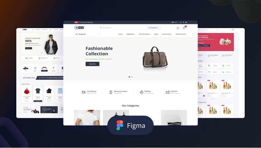 Bazaar – Figma Ecommerce UI Kit
