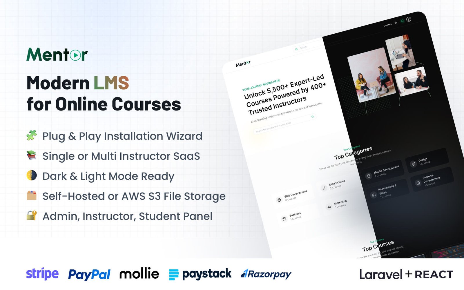 Mentor LMS – Learning Management System