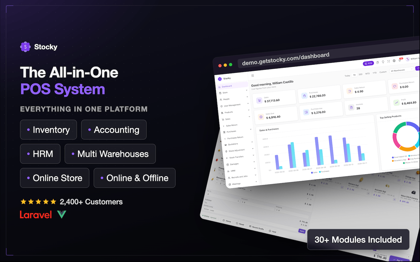 Stocky POS – ERP, Inventory Management, Point of Sale & Invoicing