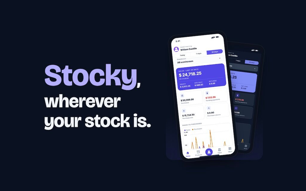 Stocky POS & ERP Mobile app