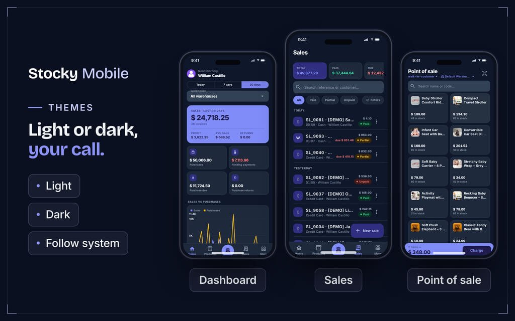 Stocky Mobile – Android & iOS App for Stocky POS, image 3 of 6