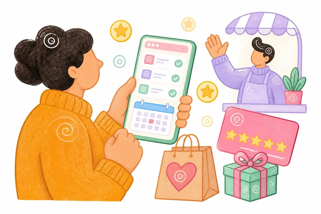 self-serve portal for repeat business